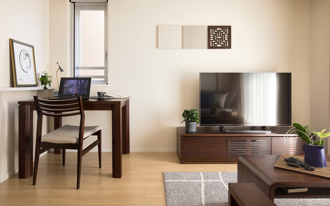 No 116 グレーが主役のシンプルモダンな一人暮らし1ldkコーディネート A Flat その暮らしに アジアの風を 目黒通り 新宿 大阪梅田 グランフロント北館